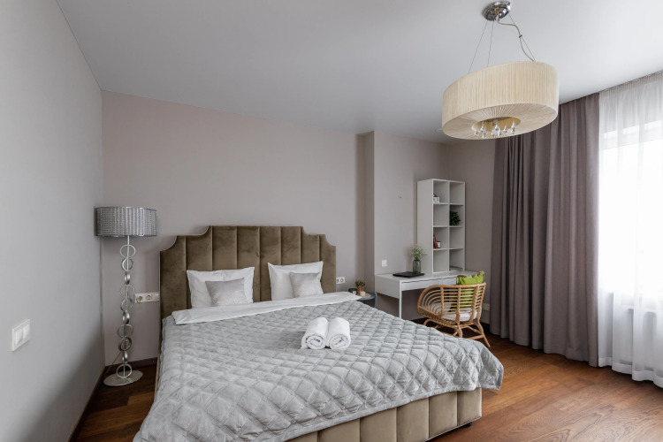 Фотография номера квартиры Апартаменты двухкомнатные рядом с метро и ТЦ Dana Mall