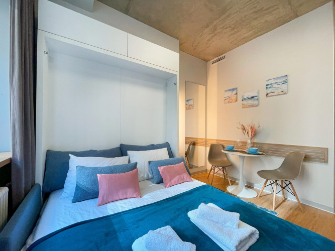 Фотография номера квартиры Апартаменты Reef Glow в ЖК Искра парк