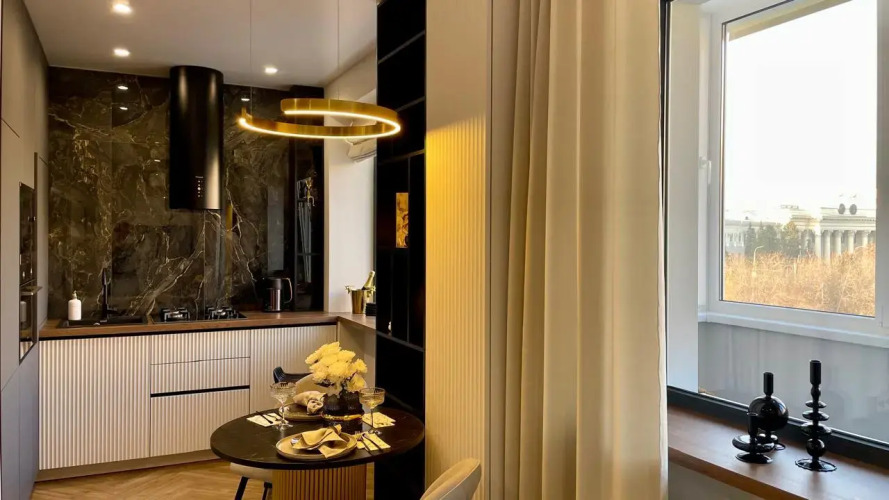 Фотография номера квартиры Квартира Роскошная студия для двоих в историческом центре