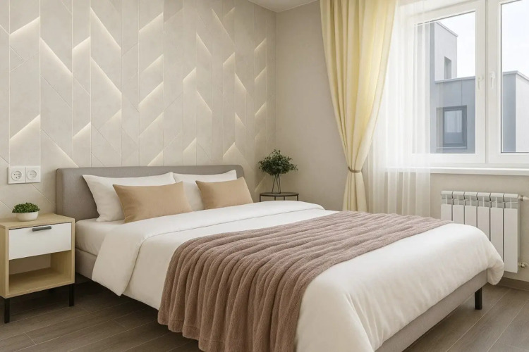 Фотография номера квартиры Квартира Тирамису в ЖК На Пархоменко