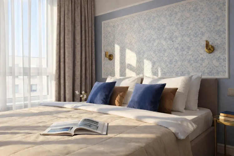 Фотография номера квартиры Апартаменты Queenstay Гармония на Бутырской