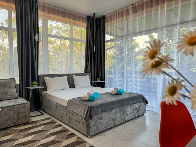 Superior Comfort Panorama Double room with balcony and with sea side view