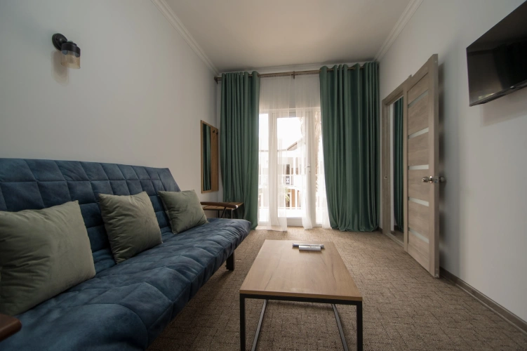Two-room Superior Family with balcony and with view