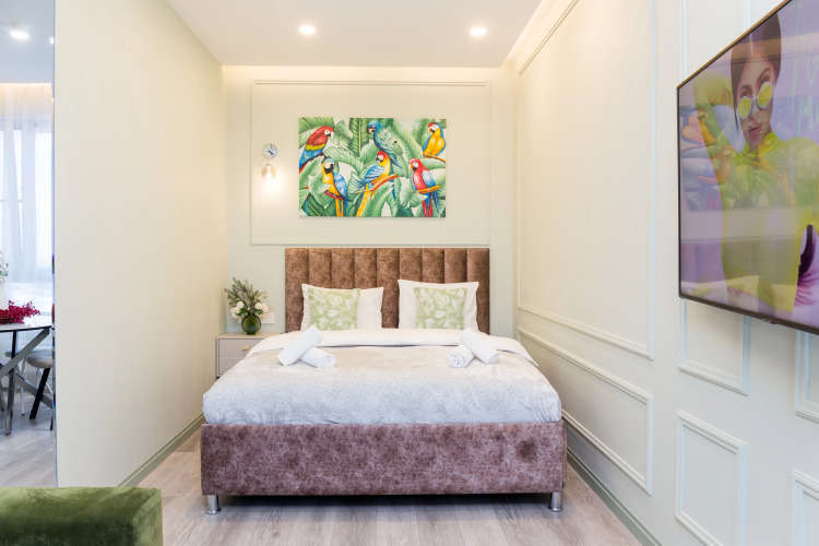 Фотография номера квартиры Апартамент «Фисташковый стиль»на Марьиной роще