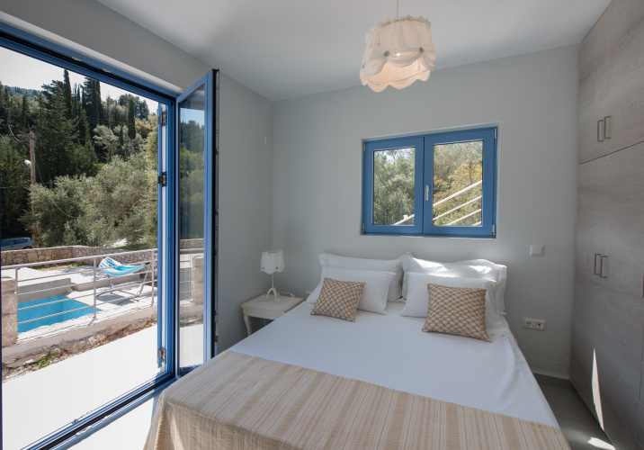 Villa with balcony and with view