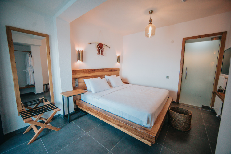 Deluxe Double room with balcony and with view