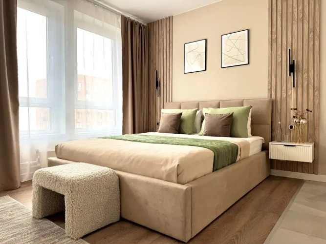 Фотография номера квартиры Апартаменты Lalapart Secret garden оазис у метро Савёловская