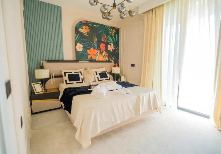 Double Apartment with balcony and with view