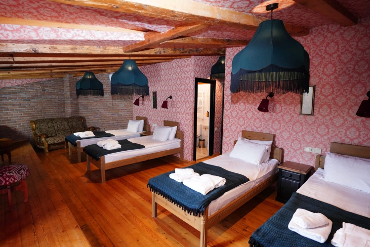 Standard Quadruple room with balcony