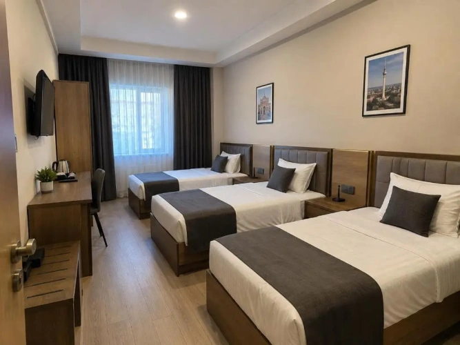 Standard Triple room with city view