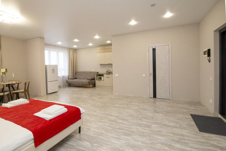 Фотография номера квартиры Квартира студия 48,3 м² 2 кровати