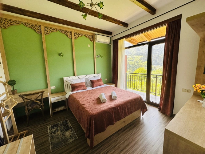 Standard Double room with balcony and with mountain view