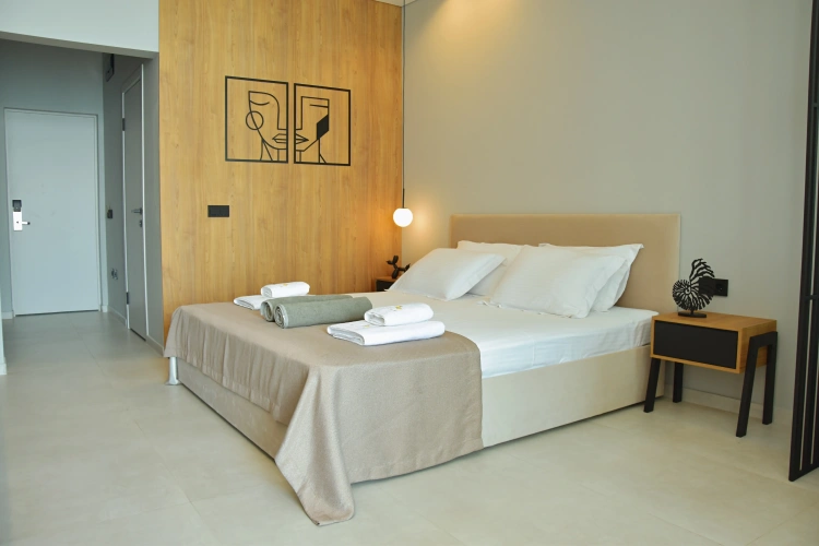 Standard room with balcony and with sea view