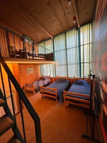 Economy Family room with balcony and with city view