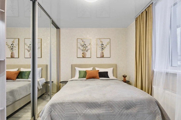 Фотография номера квартиры Квартира Стильная Посуточно в Доме Комфорт-Класса рядом с Центром Города