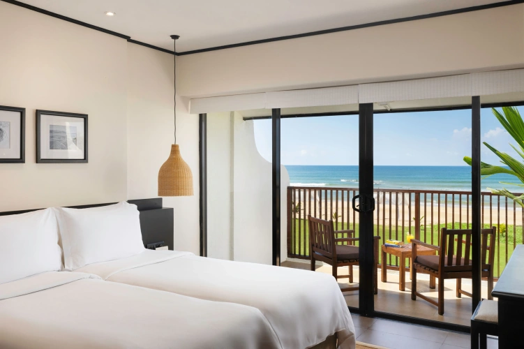 Deluxe Triple room with balcony and with view