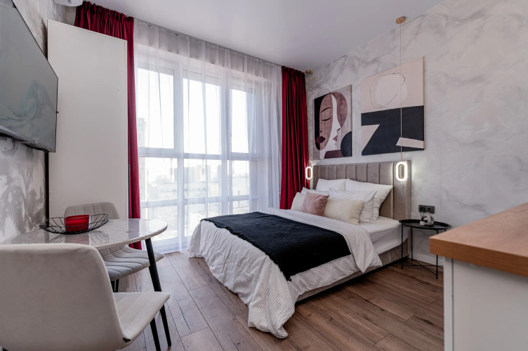 Фотография номера квартиры Апартаменты 3-я Хорошёвская Улица 17А (02)