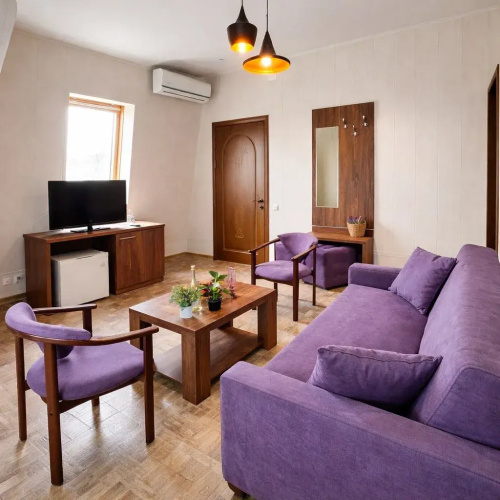 Deluxe Double Family room with mountain view