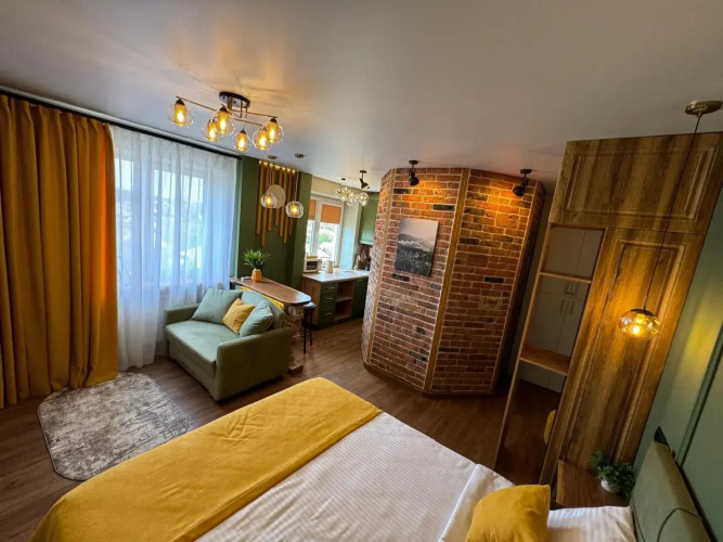 Фотография номера квартиры Апартаменты Авторские в комплексе с сезонным бассейном