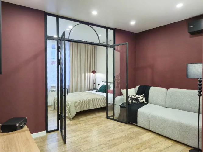 Фотография номера квартиры Квартира со Стильным Ремонтом на Центральной Пешеходной Улице Сеть ЙоХоум