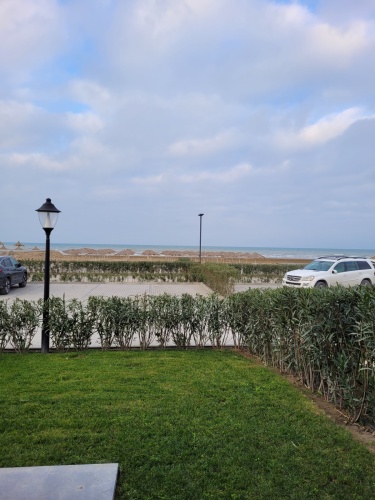 Outside