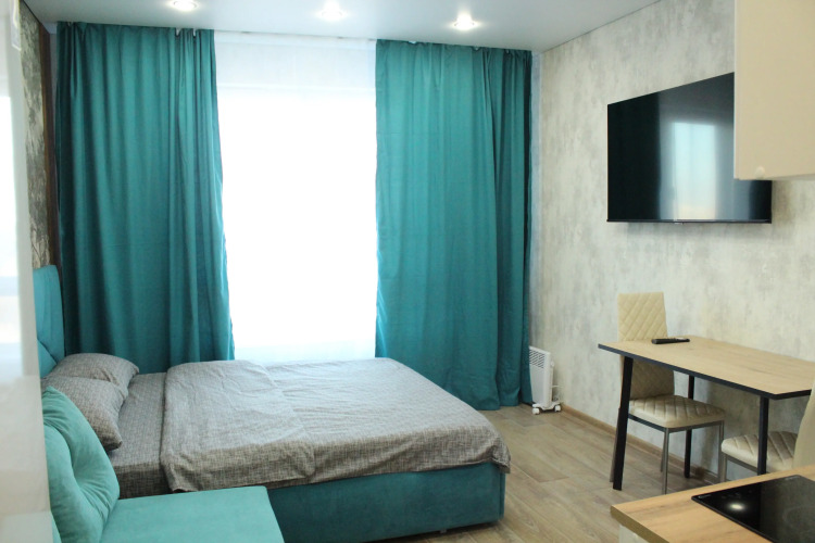 Фотография номера квартиры Апартаменты Современная студия рядом с ЦПКиО им. Маяковского