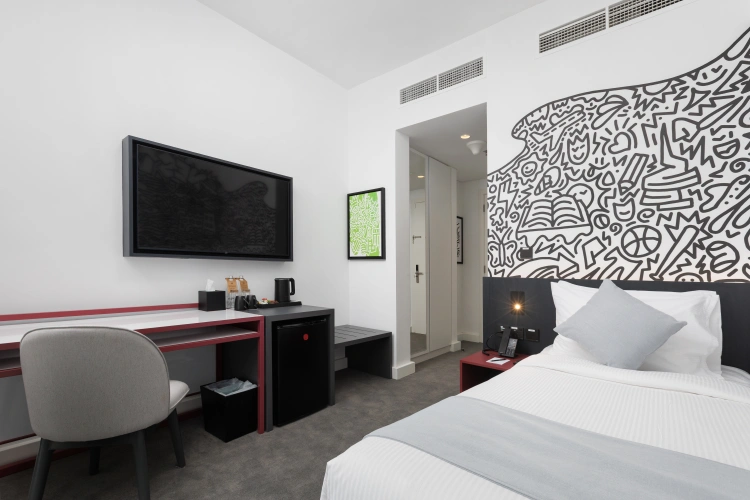 Solo Single room with balcony