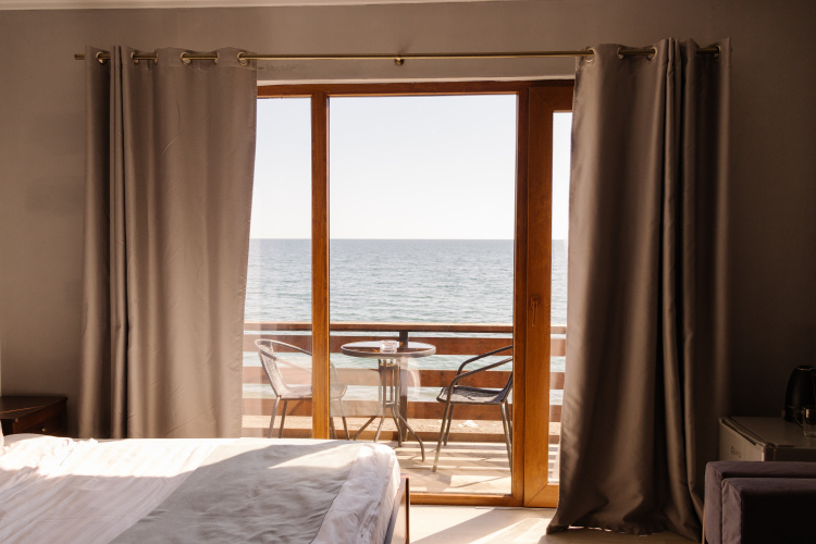 Standard Double room with balcony and with sea view