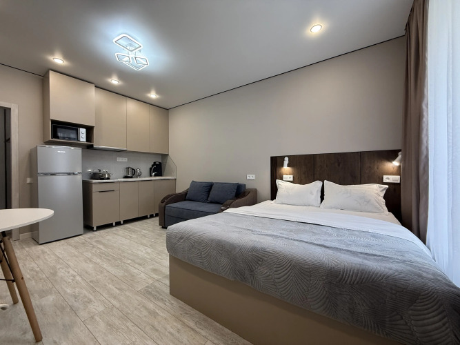 Фотография номера квартиры Квартира Студия Raimbek 16-1 residence & питьевая вода