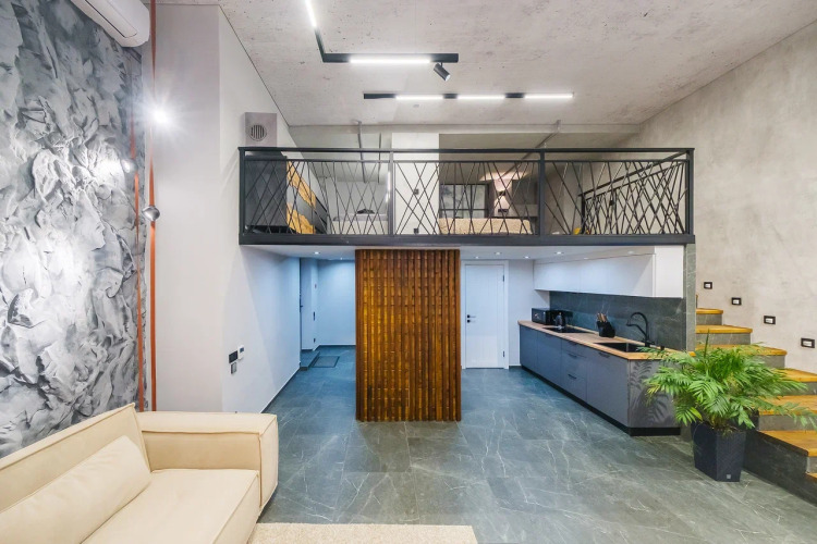 Фотография номера квартиры Апартаменты 2х-этажный апартамент с сауной и бассейном в Актер Гэлэкси 100м2