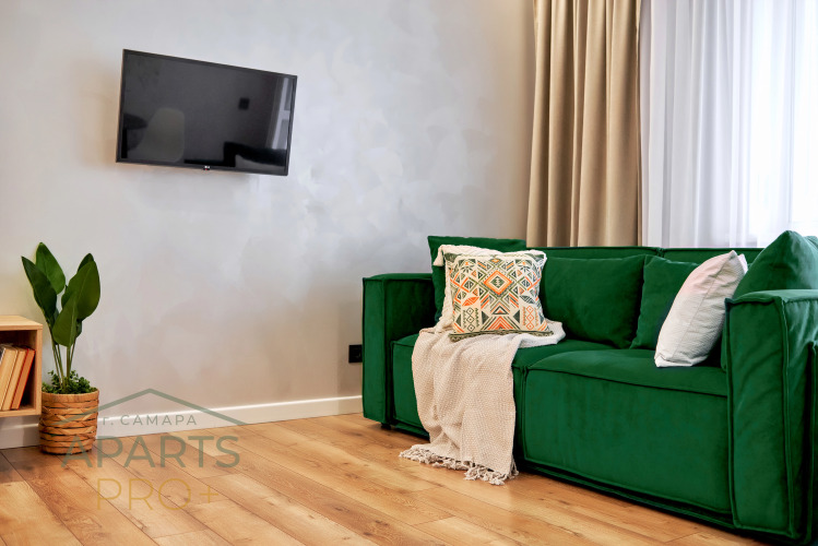 Фотография номера квартиры Квартира Aparts Pro Дизайнерская Видовая Студия в Жк Галактика