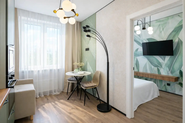 Фотография номера квартиры Апартаменты Добрый Дом в Центре Города