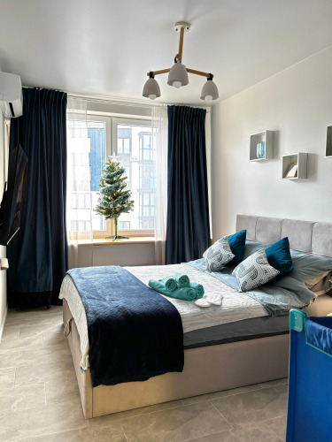 Фотография номера квартиры Апартаменты в ЖК Аквамарин на Большой Окружной Улице 4А