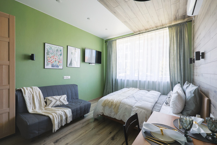 Фотография номера квартиры Квартира 234-1 Full House в ЖК Переделкино