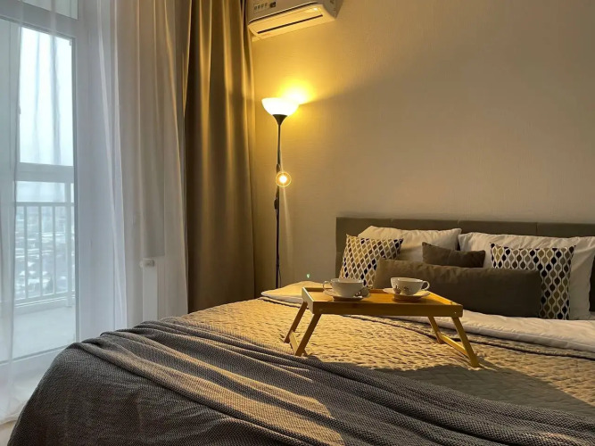 Фотография номера квартиры Квартира Уютная и чистая студия в центре города