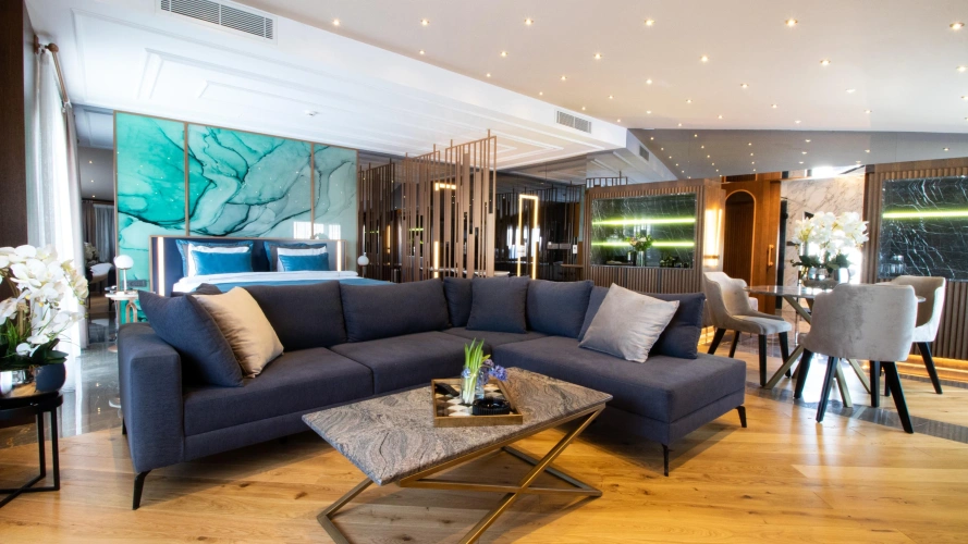 Presidential Double Suite with balcony and with sea view