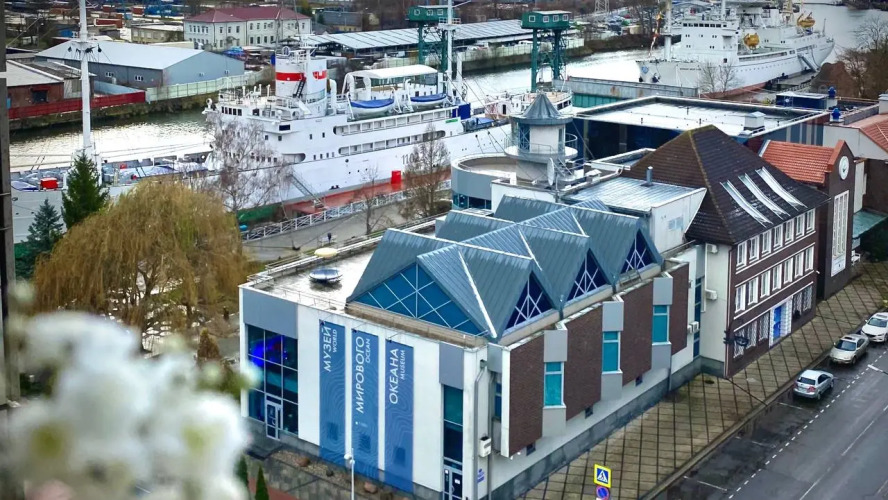 Фотография номера квартиры Апapтaмeнты двухкомнатные World Ocean с Видом нa Музeй Миpовогo Океaна