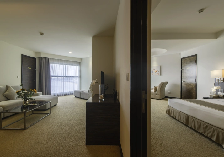 2 Bedrooms Suite with ocean view