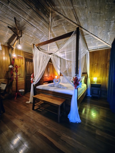 Superior room with balcony and with view
