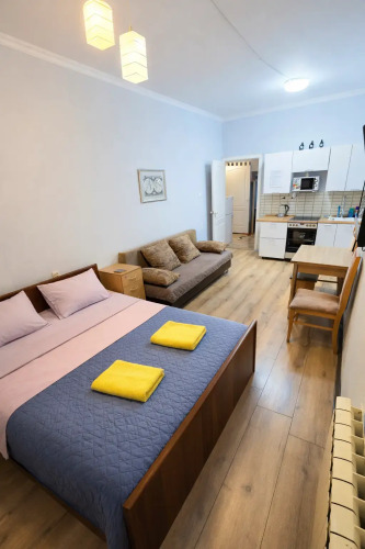 Фотография номера квартиры Квартира Уютная студия в центре Якутска