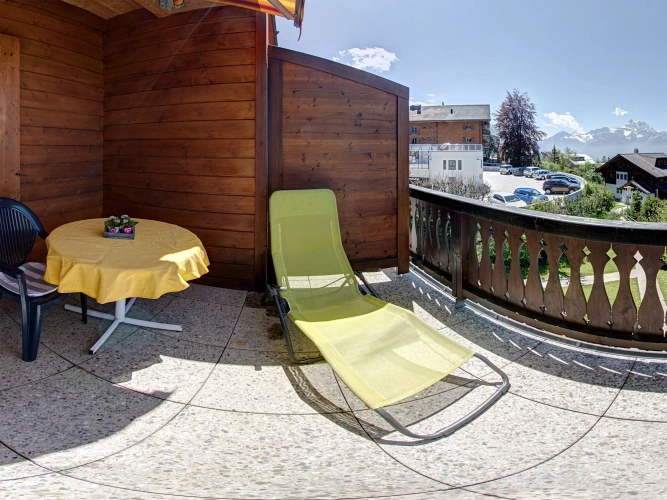 Standard Double room with balcony and with view