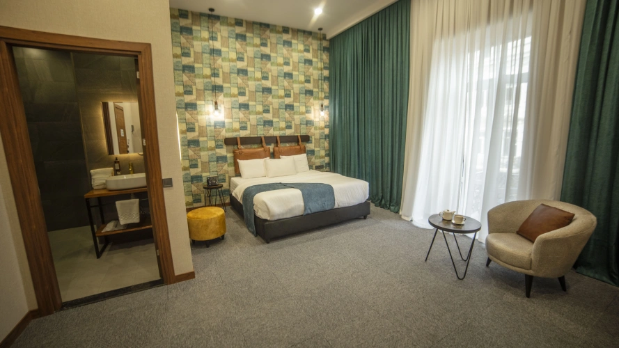 Standard Double room with balcony and with view