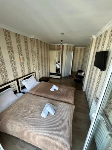 Standard Twin room with balcony and with view