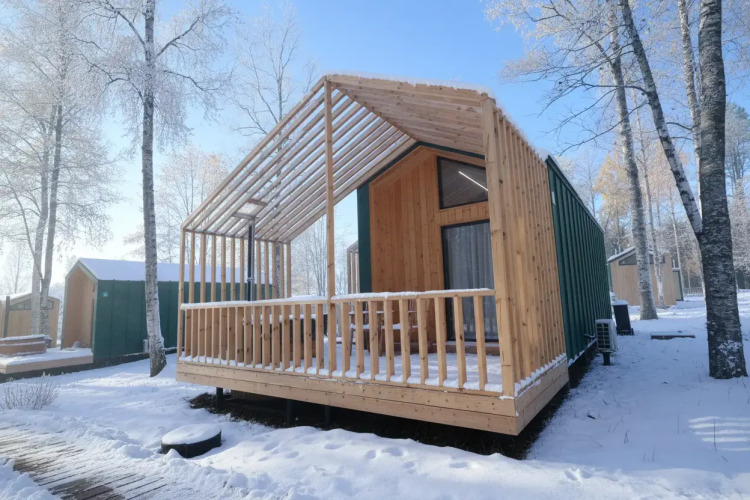 Фотография номера квартиры База отдыха Комплекс апартаментов ЭкоPort на Отрадном