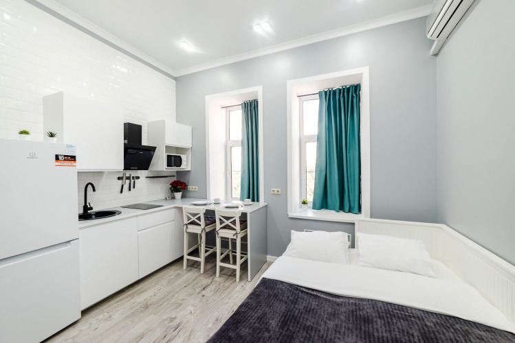 Фотография номера квартиры Narodnaya 14s1 (01) Apartments