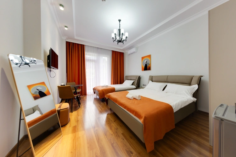 Standard Triple room with balcony and with mountain view