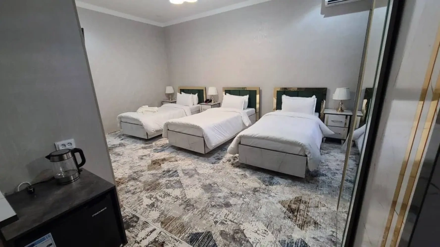 Standard Triple room with balcony and with city view