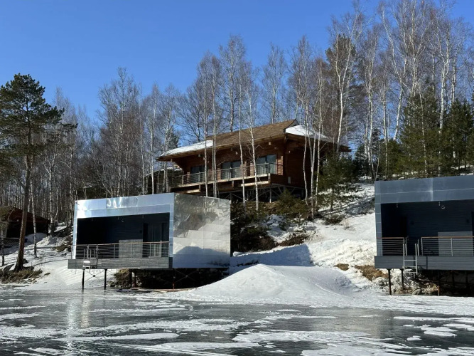 Фотография номера базы отдыха Экопарк Озера на Снежной