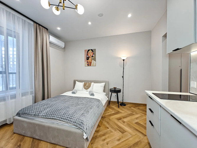 Фотография номера квартиры Апартаменты Уютная студия в ЖК Сакура Парк