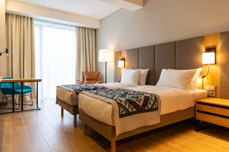 Standard Twin room with view